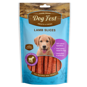 Dog Fest Lamb Slices Treat for Adult Dogs-90g
