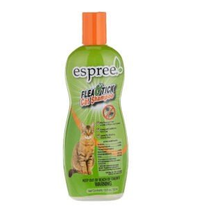 Espree Flea and Tick Shampoo for Cats, Multi-Colour, 12 oz