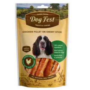 Dog Fest Chicken Fillet On Chewy Sticks For Adult Dogs-90g