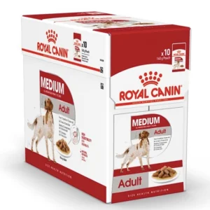 Royal Canin – Size Health Nutrition Medium Adult (140g) – 10 pouches