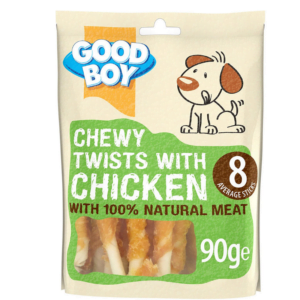 Armitage-Good Boy Chewy Chicken Twists Dog Treat-90g