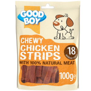 Armitage-Good Boy Chewy Chicken Strips Dog Treat-100gm