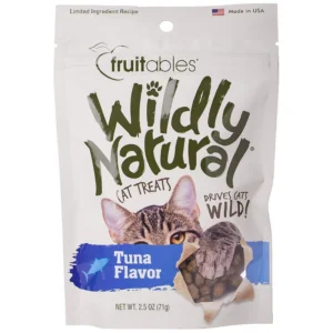Fruitables Wildly Natural Grain Free Cat Treats Tuna Flavor 71g