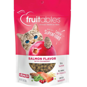 Fruitables Made with Tasty Superfood Salmon Flavor with Cranberry