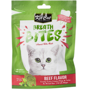 KitCat Breath Bites Beef Flavor, Green, 60g