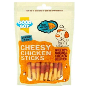 Armitage-Good Boy Cheesy Chicken Sticks Dog Treat 80g