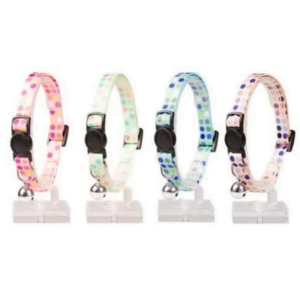 Duvo+ Cat Collar Candy Nylon, Adjustable Outdoor Quality With Safety Closure 20-30Cm/10Mm
