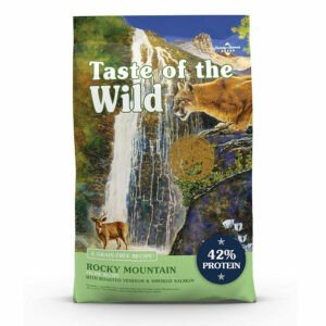 Taste of The Wild Grain Free High Protein Real Meat Recipe Rocky Mountain Premium Dry Cat Food 2.27 Kg